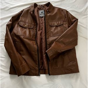 Leather jacket